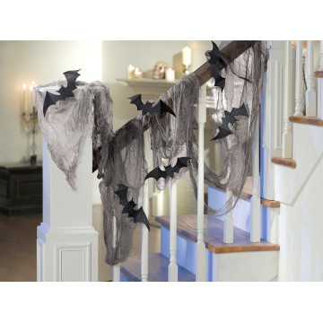 Kit chauve-souris et drapé halloween 4,57 x 2,40 m