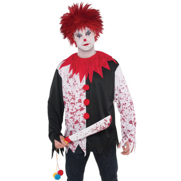 Perruque Clown fou Halloween