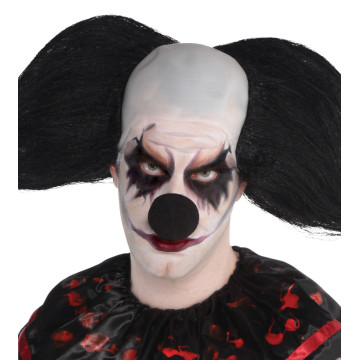 Nez de clown noir Halloween