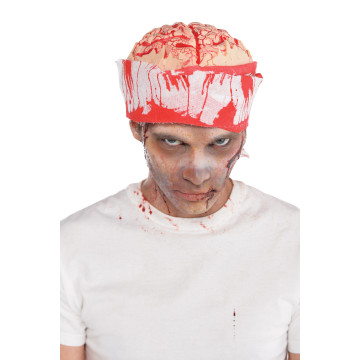 Chapeau cerveau Halloween