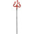 Trident Serpent ange et démon 1,24 m 14 ans + Trident Serpent ange et démon 1,24 m 14 ans +