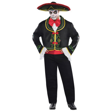 Déguisement Senõr Jour des Mort Halloween taille XL