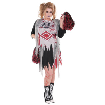Déguisement Pom pom girl Zombie Halloween