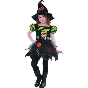 Déguisement sorcière rapiécé Halloween