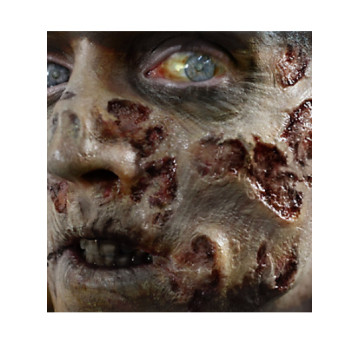 Fausse Cicatrice zombie 3D Halloween