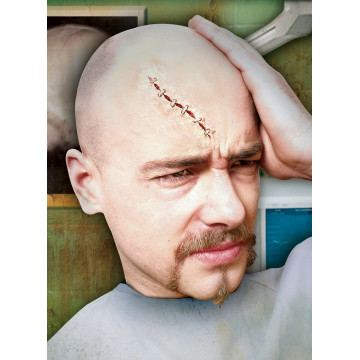 Cicatrice recousue Halloween