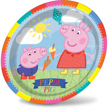 Lot de 8 assiettes Peppa pig en carton D 23 cm