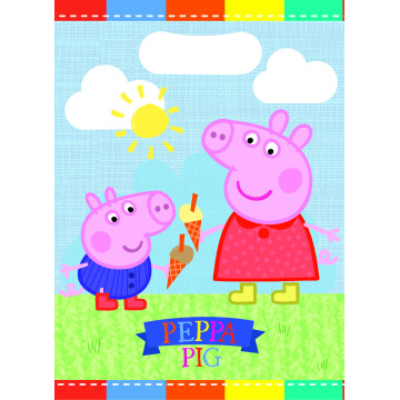 Lot de 6 sachets cadeaux Peppa Pig