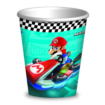 Lot de 8 gobelets Super Mario 20 cl