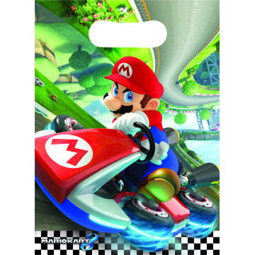 Lot de 6 sachets cadeaux Super Mario