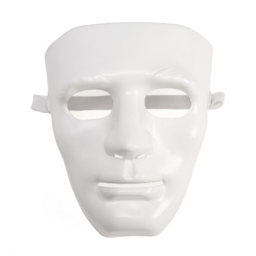 Masque neutre blanc