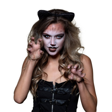 Lentilles Chat Noir Halloween 3 mois