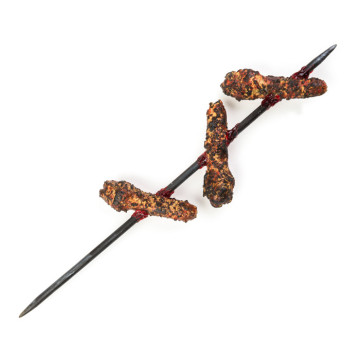 Brochette de doigts naturel Halloween 42 x 9 cm