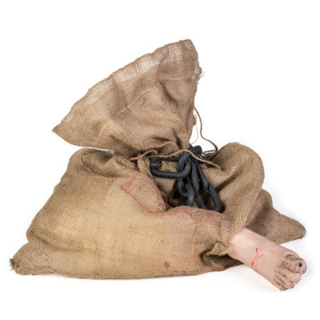 Sac morceaux de zombie animé et sonore Halloween