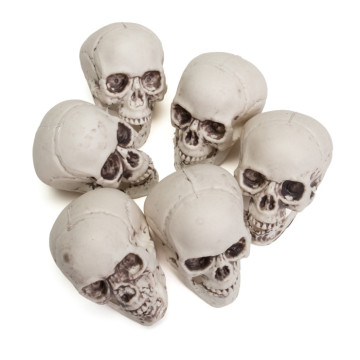 Sac de crânes Halloween 18 x 26 x 6 cm