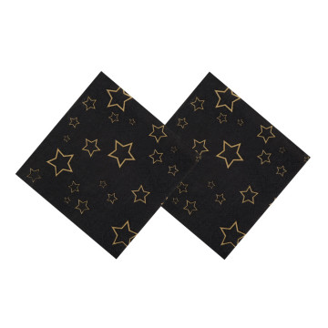 Lot de 12 serviettes en papier VIP