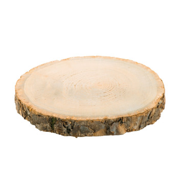 Rondin de bois 24 x 2 cm