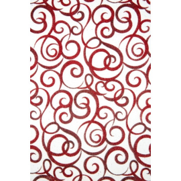 Chemin de table Noël Pégase rouge 28 cm x 5 m