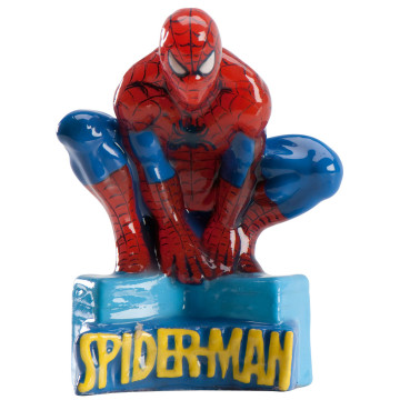 Bougie Spiderman 8 cm
