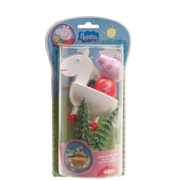 Kit décor gâteau Peppa Pig