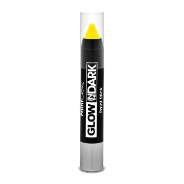 Crayon de maquillage phosphorescent jaune fluo 3,5 gr