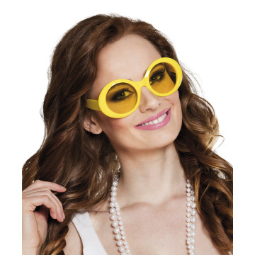 Lunettes Jackie jaune fluo