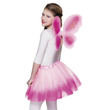 Set de Fée avec ailes et jupon enfant