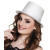 Chapeau Glitter Blanc