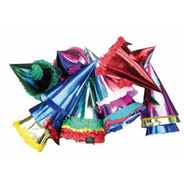Lot de 25 Chapeaux Métallisés