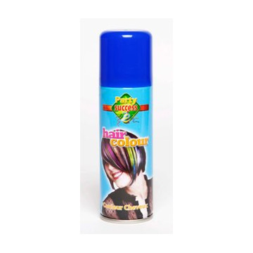 Laque cheveux bleue en spray 125 ml