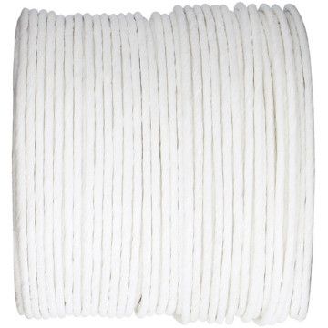 Bobine de cordon laitonné papier blanc