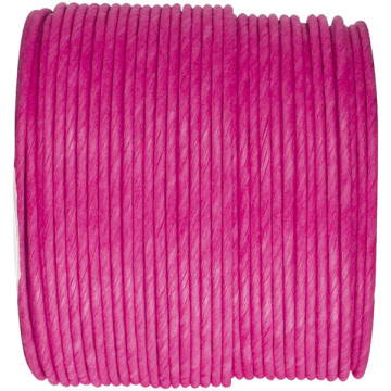 Bobine de cordon laitonné papier fuschia