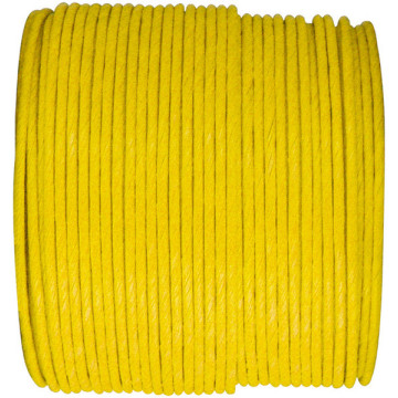 Bobine de cordon laitonné papier jaune