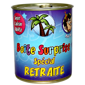Boîte surprise retraite homme