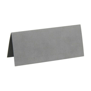 Sachet de10 Marques places carton gris