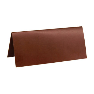 Sachet de10 Marques places carton chocolat