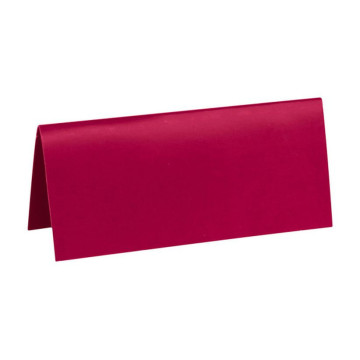 Sachet de10 Marques places carton bordeaux