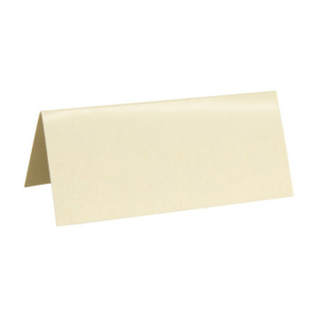 Sachet de10 Marques places carton ivoire
