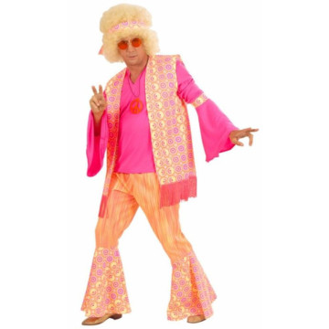 Déguisement hippie homme XL