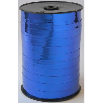 Rouleau de bolduc miroir bleu 250 m
