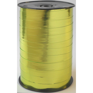 Rouleau de bolduc miroir vert anis 250 m