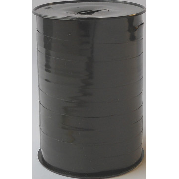 Rouleau de bolduc miroir noir 250 m