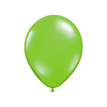Lot de 100 mini-ballons de baudruche en latex nacré tilleul