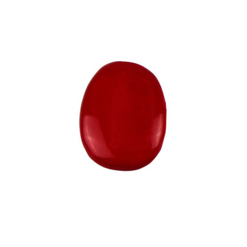 Boîte de 10 galets rouges