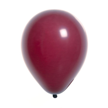 Lot de 100 ballons en latex opaque bordeaux