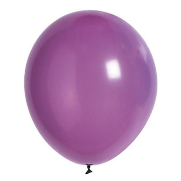 Lot de 100 ballons en latex opaque lilas