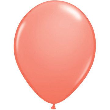 Lot de 100 ballons en latex opaque pêche