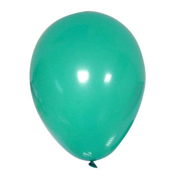 Lot de 100 ballons en latex opaque turquoise