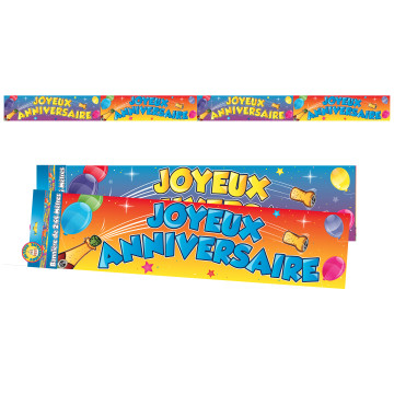 Bannière Joyeux Anniversaire