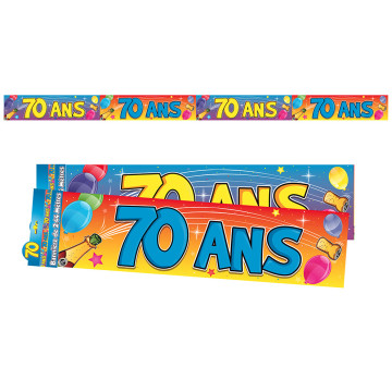 Bannière Anniversaire 70 ans
